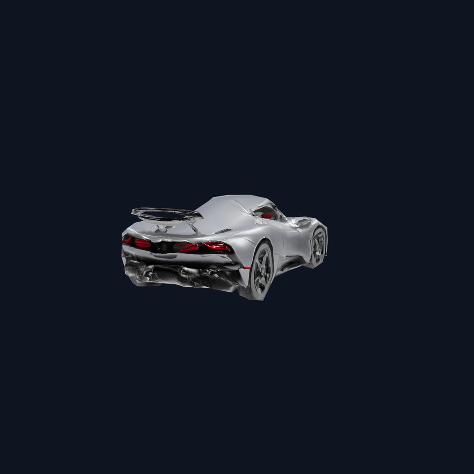 Stealth Racer Black model pack